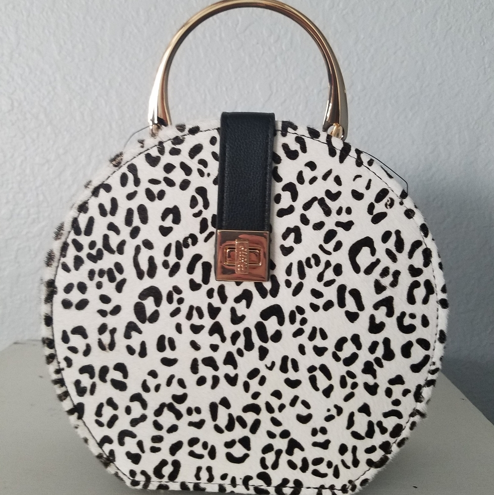 NWT Dune Leopard purse